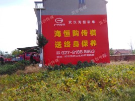 务川墙体广告影响褪色的因素